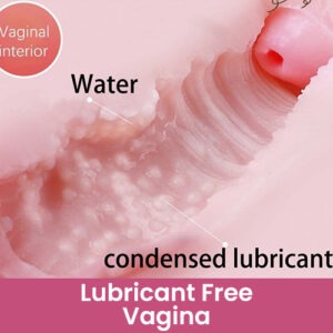 Lubricant free vagina
